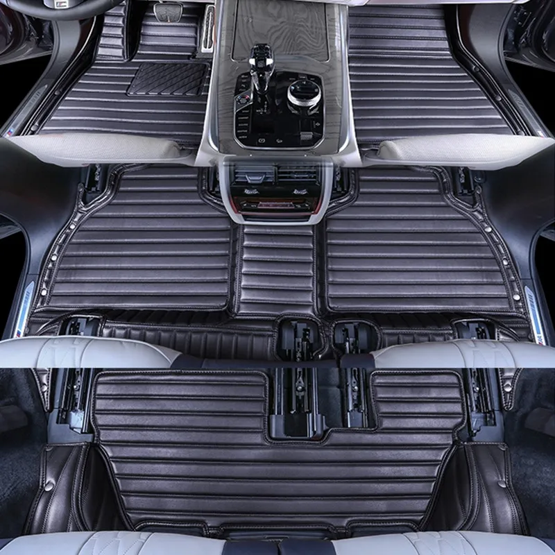 

Высокое качество! Специальные автомобильные коврики на заказ для Mercedes Benz GLB 180 200 220 250 2024-2020, прочные водонепроницаемые коврики на 7 мест