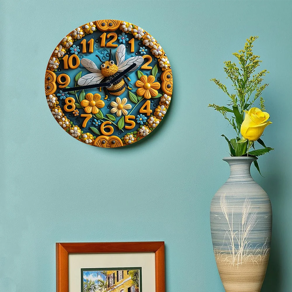 Настенные часы Bee &amp Honeycomb