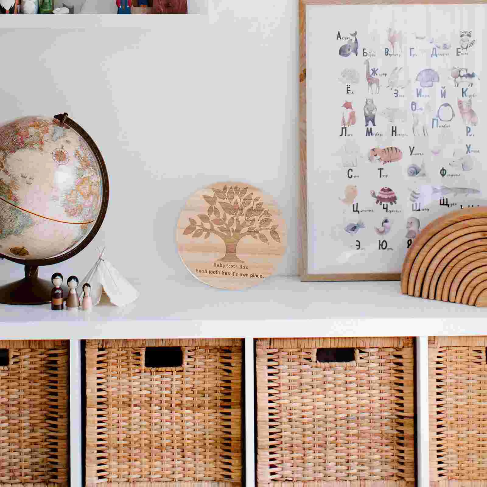 

Деревянная коробка для новорожденных, держатель для зубов, органайзер для хранения зубов, контейнер для хранения, контейнер для потери зубов, детский душ