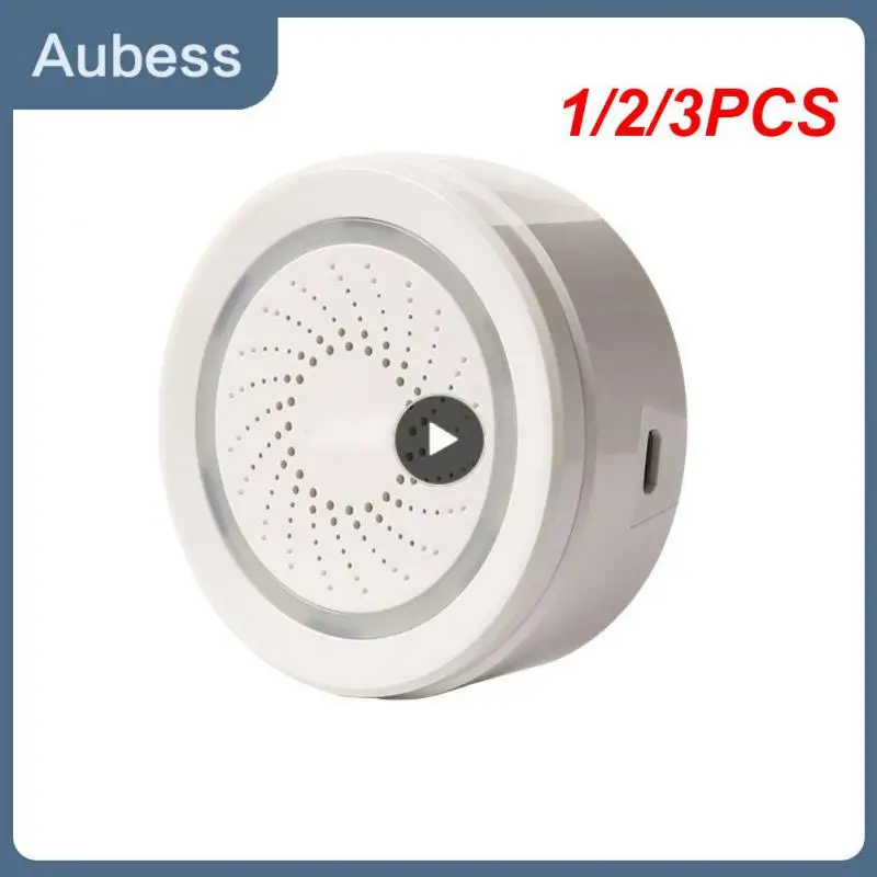 

1/2/3PCS Tuya Smart Life WiFi USB 100DB Siren Alarm Detector Wireless Sound Light Alert PIR Door Sensor Linkage Scenario Set