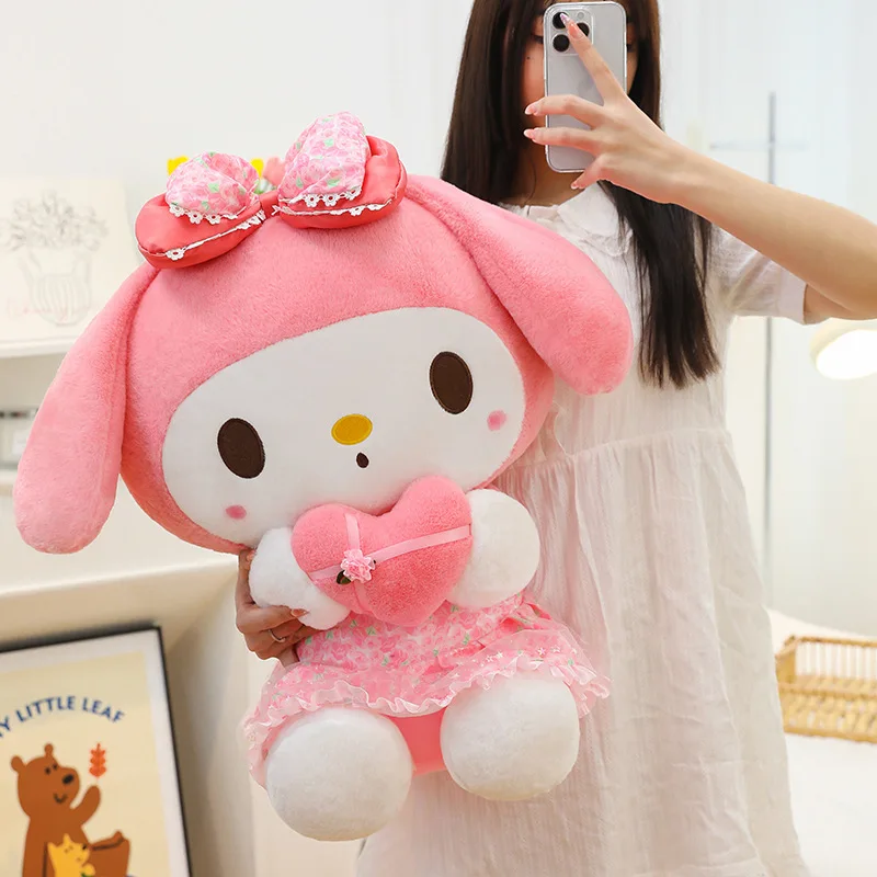 MINISO плюшевая игрушка Sanrio Kuromi Melody Hello Kitty