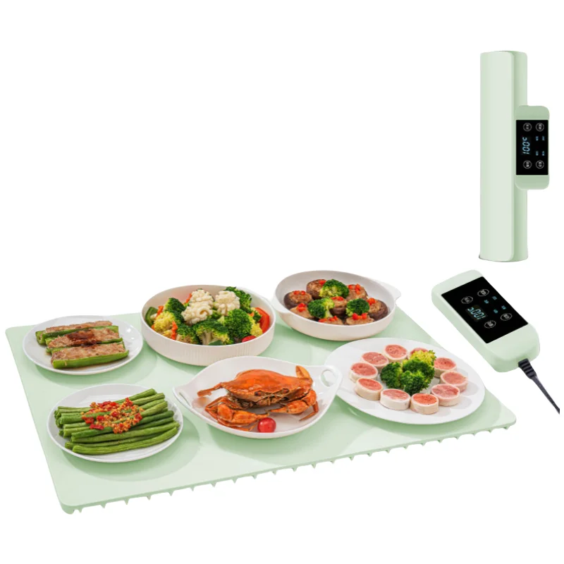 Электрическая нагревательная пластина бытовая складная силиконовая овощная