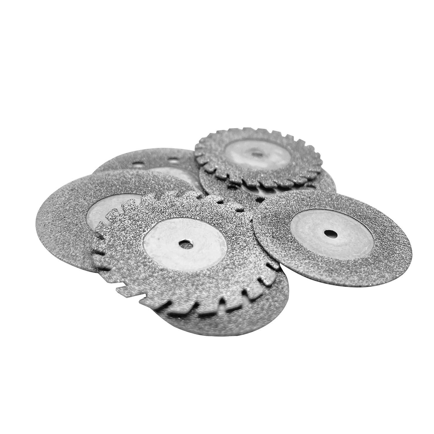 10Pcs/Pack Diamond Disc Burs Dental Lab Laboratory Cutting Blades Drill Polishing Wheel Dentist Denture Grinding Cutter Tools - купить по