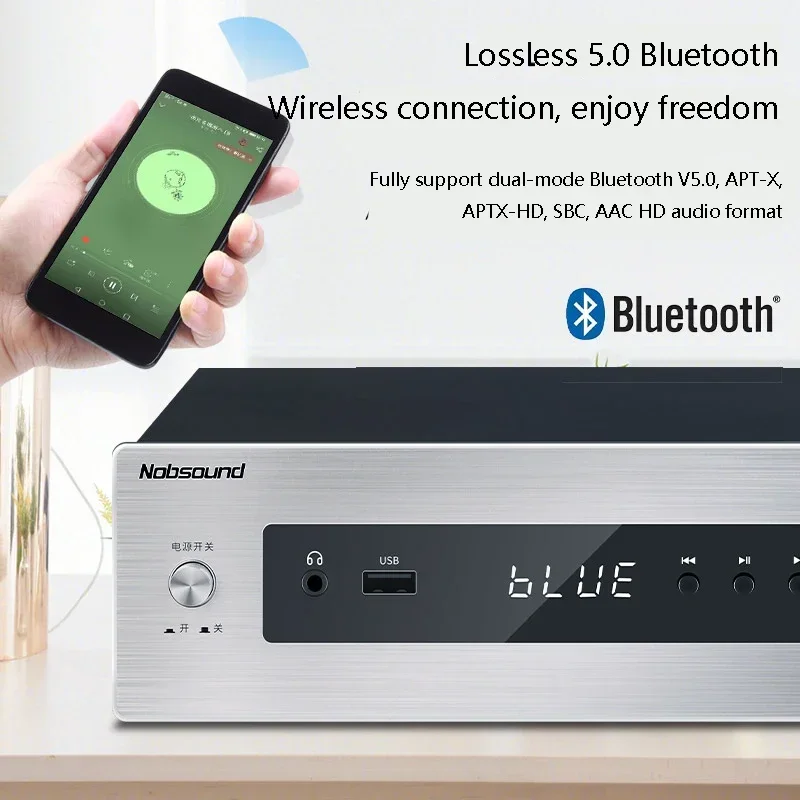 HIFI цифровой аудиодекодер Bluetooth 5 0 APTXHD Формат без потерь Bluetooth-приемник USB