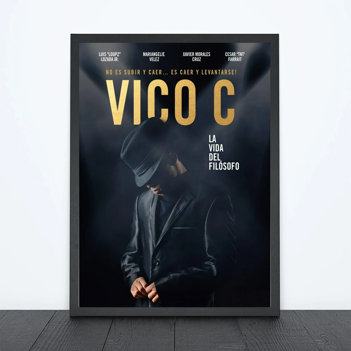 

Vico C «Жизнь философа», Постер классического фильма, художественная Обложка, звезда, фото, печать, квартира, домашний декор, настенная живопис...