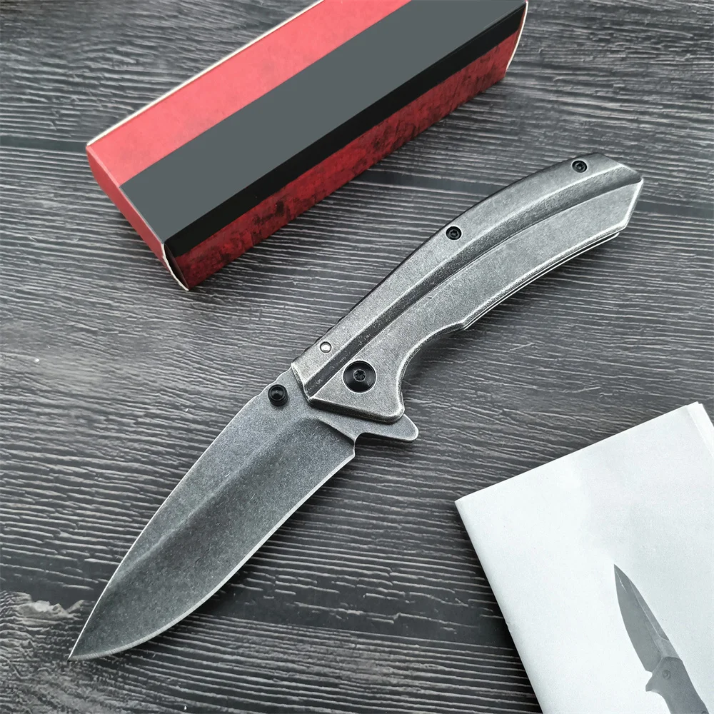 Складной карманный нож gobask 1306BW 3 26 дюйма 8Cr13Mov лезвие 420 стальная ручка для