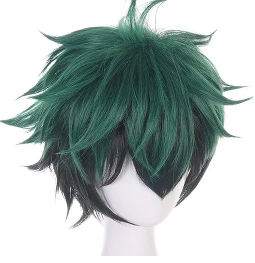 Парик для косплея My Hero Academy Izuku Midoriya Boku No Academia волосы Deku вечерние парики