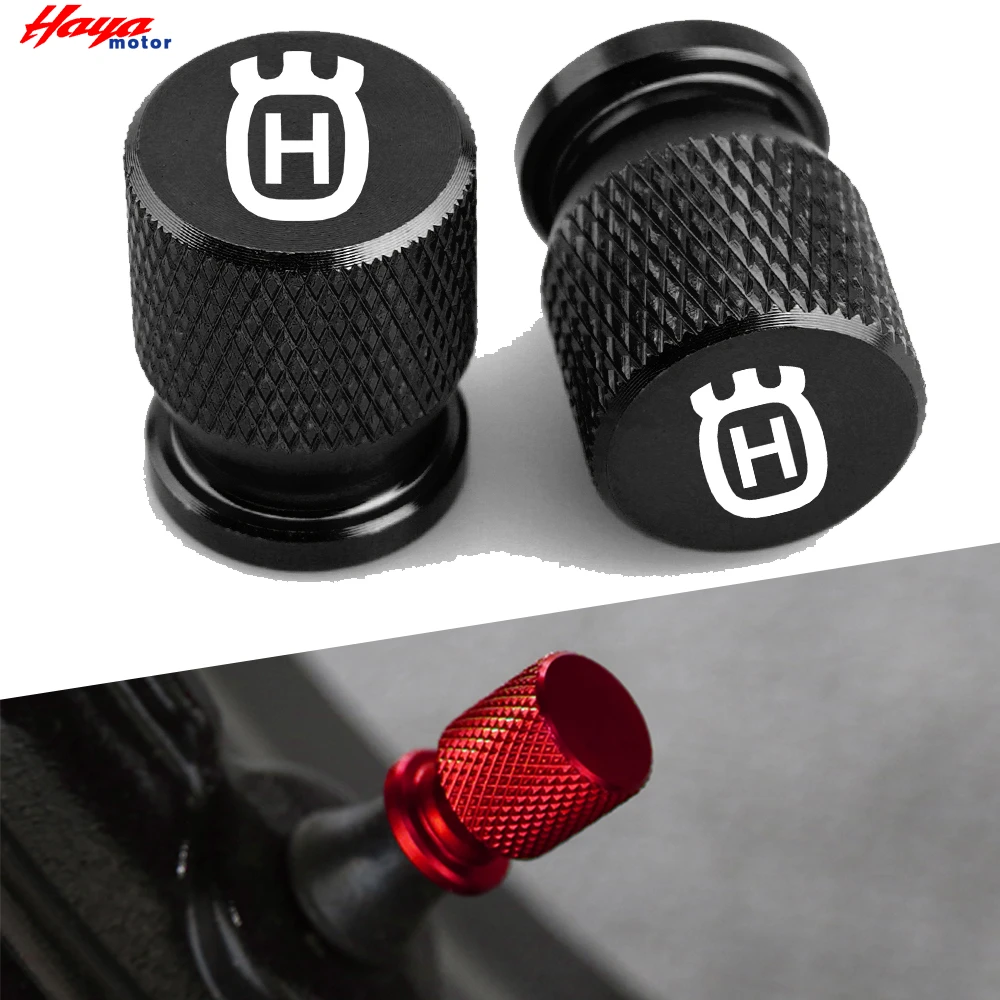 

Motorcycle CNC Wheel Tire Valve Stem Caps Cover Plug For Husqvarna 701 SUPERMOTO & ENDURO Norden 901 Svartpilen 401 VITPILEN 401