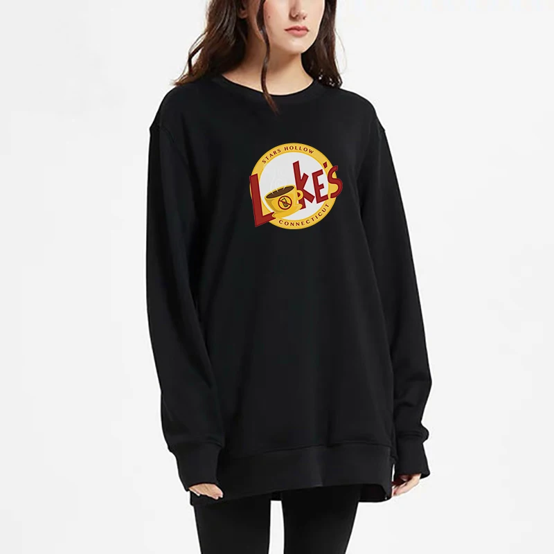 

Women Pullover Fashion Top Sweatshirt Gilmore Girls Printing Casual Female Round Neck Clothing Clothes for Women Kawaii Harajuku