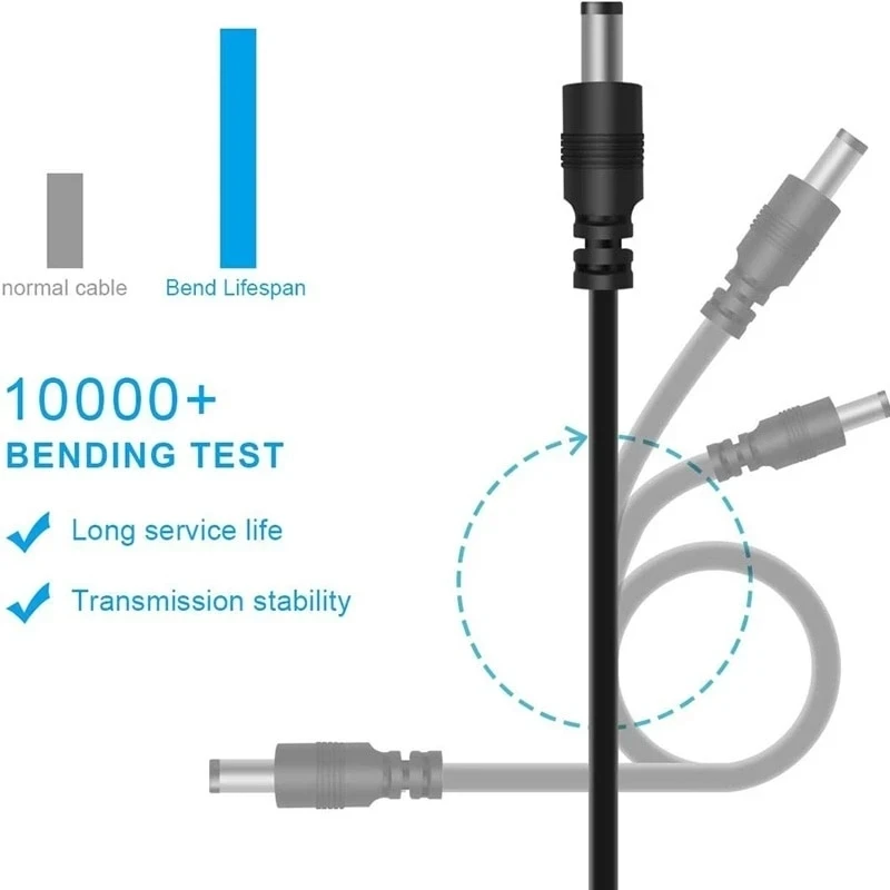 Фото USB-кабель питания постоянного тока, 5 В до 12 В, 8 адаптеров №4