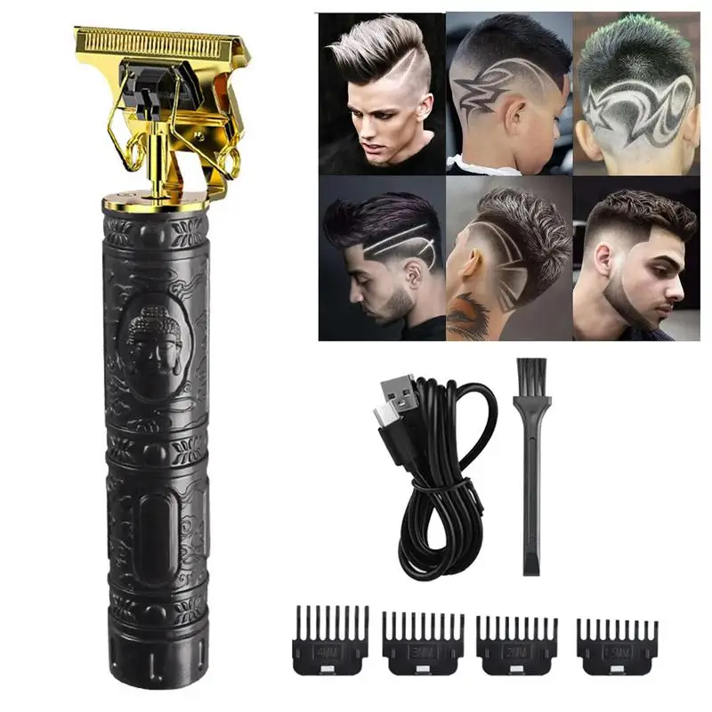 

Professional Men Hair Clippers Zero Gapped Cordless Hair Trimmer Durable Haircut Beard Trimmer Grooming Kit For Men Hair Trimmer