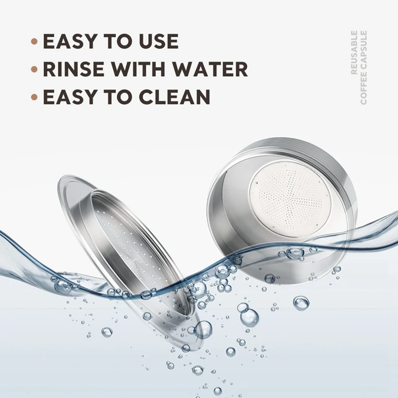 Многоразовые капсулы для кофе и ложка из нержавеющей стали кофемашины senсо HD7801