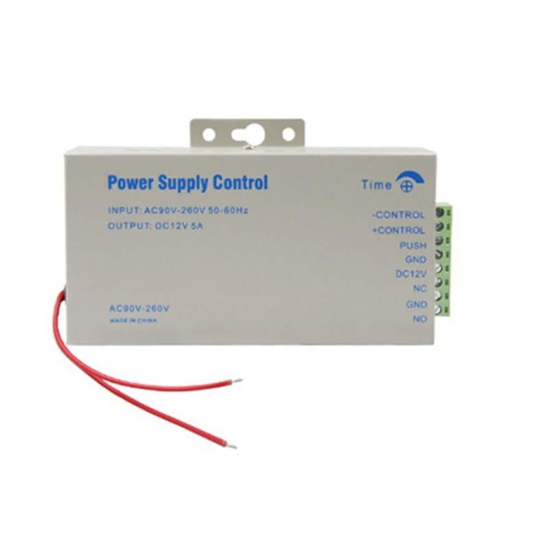 DC12V 5A Блок питания для контроля доступа Трансформаторный дверной адаптер Covertor AC