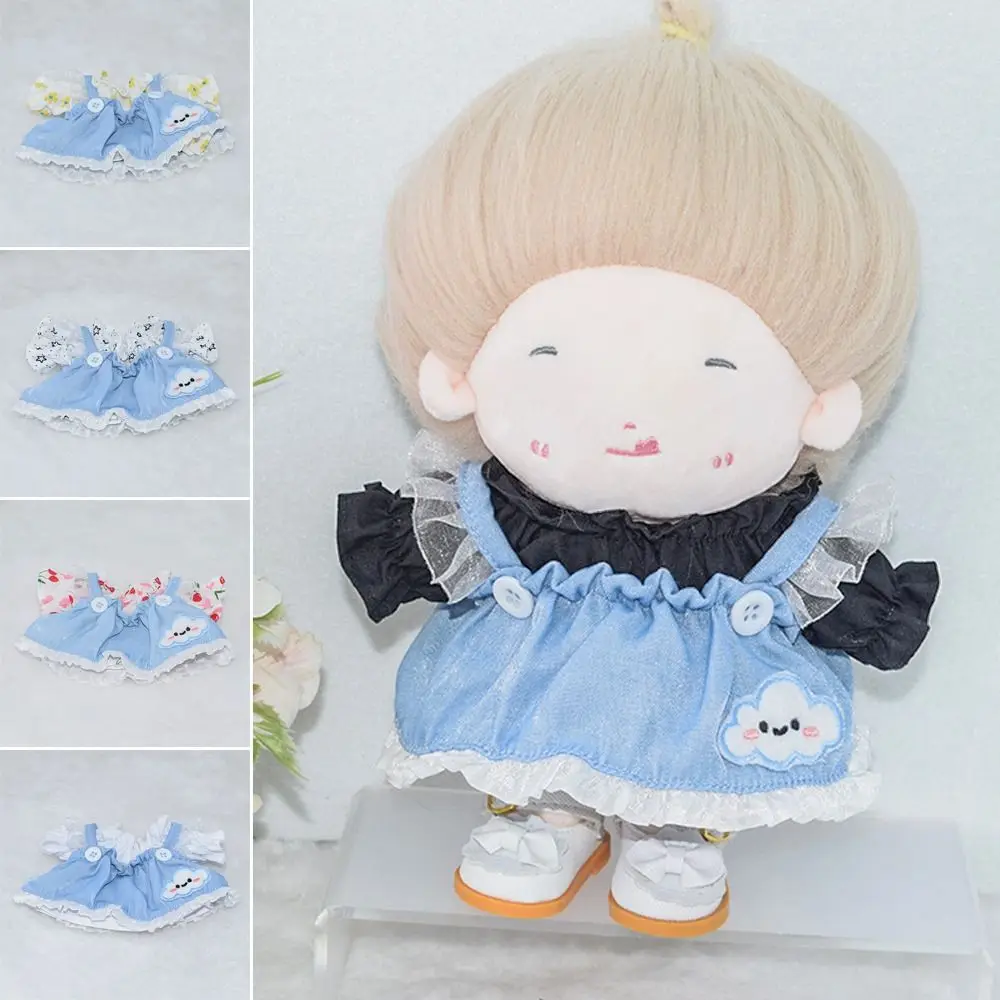 

Cotton Doll Mini Clothing Dress Up Gift Sleeping Clothes Doll Dressing Doll Clothes Dress Sling Set