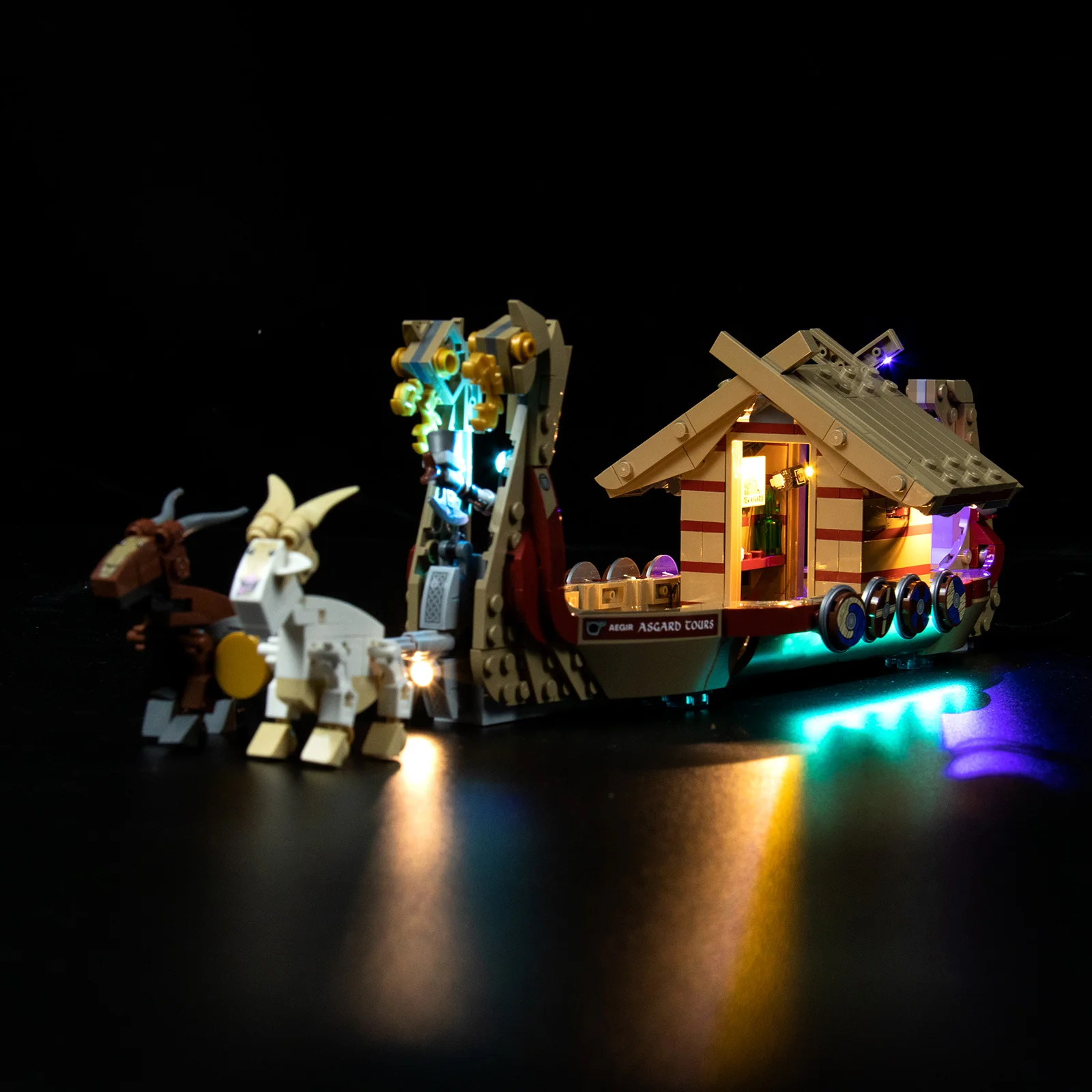 

LocoLee LED Light Kit for 76208 The Goat Boat Building Blocks Set (NOT Include the Model) Bricks Toys for Children
