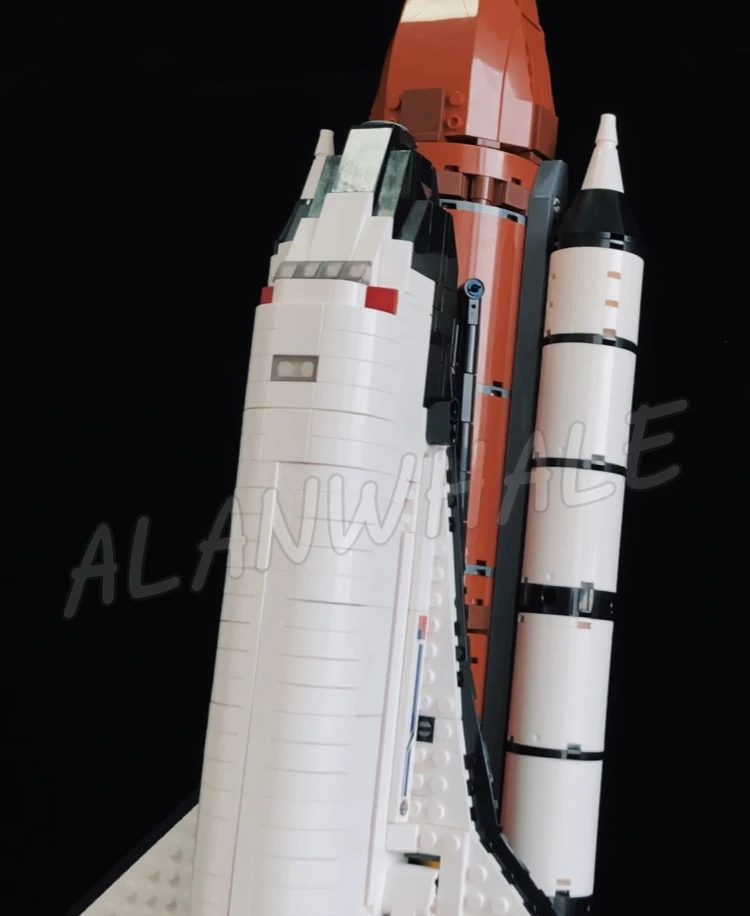 1230 шт. Creator Expert Shuttle Expedition Space Mission Maintenance Vehicle 16014 Строительные блоки игрушки