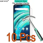 10 шт.лот для Umidigi A9 A11s A11 Pro Max твердость 9H 2.5D ультратонкая закаленная стеклянная пленка защита для экрана