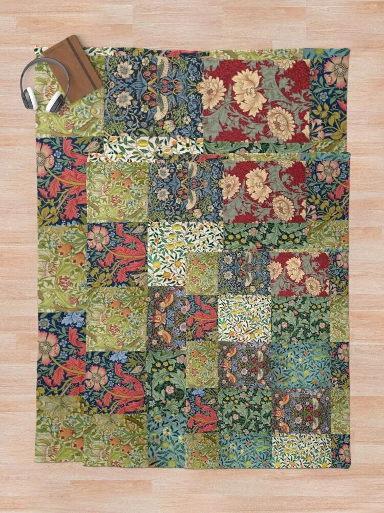 Коллекция рисунков Вильяма Морриса хлопковое покрывало для дивана