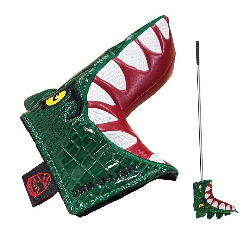

Outdoor Golf Protective Putter Cover Mini Golf Headcover Protection Head Covers Embroidery Golf Putter Cover Headcover Golf