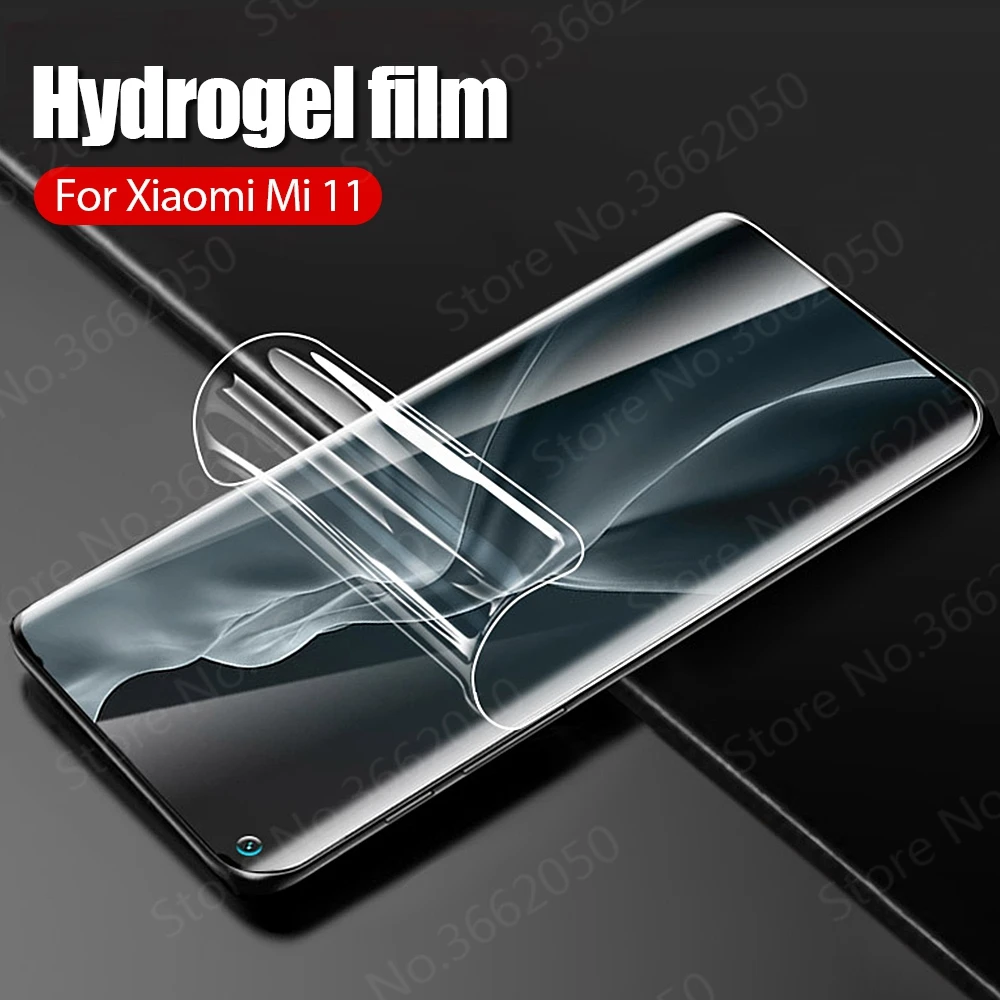 

Hydraulic Film For Mi 11 Ultra Lite Mi 11T 12 Pro Mi12X Screen Protector For Xiaomi Mi 12X Mi 11T Full Cover Soft Film Not Glass
