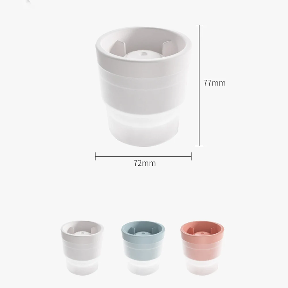 

Одноразовый контейнер для льда для виски, сферический трафарет для льда, портативный пластиковый контейнер для льда с шариками, простая в и...