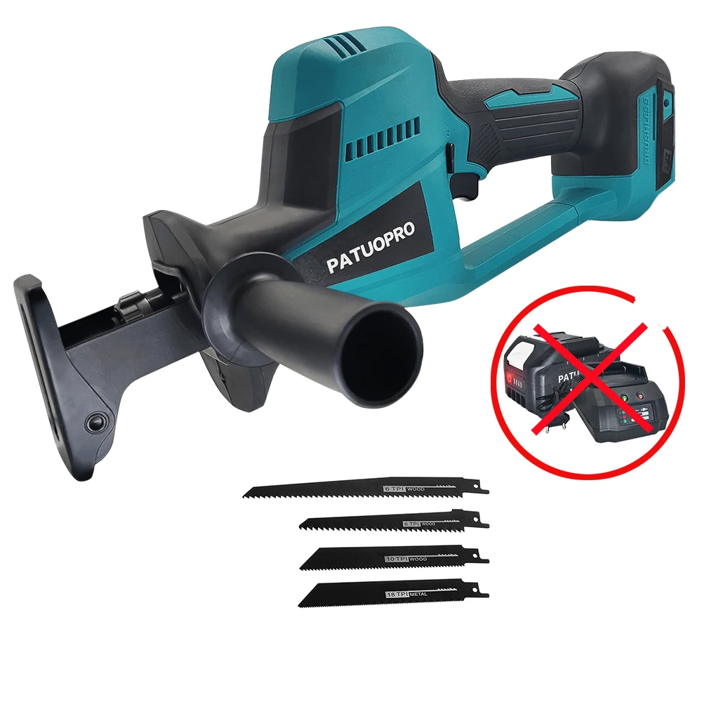 

Аккумуляторная бесщеточная сабельная пила PATUOPRO для Makita 18 В
