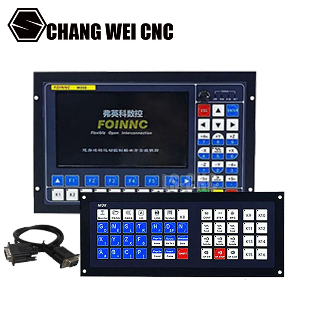 M350 Cnc Controller 3/4/5 Control System G Code Support Tool Magazine/atc Offline Plc For Router Engraving + Extended Keyboard
