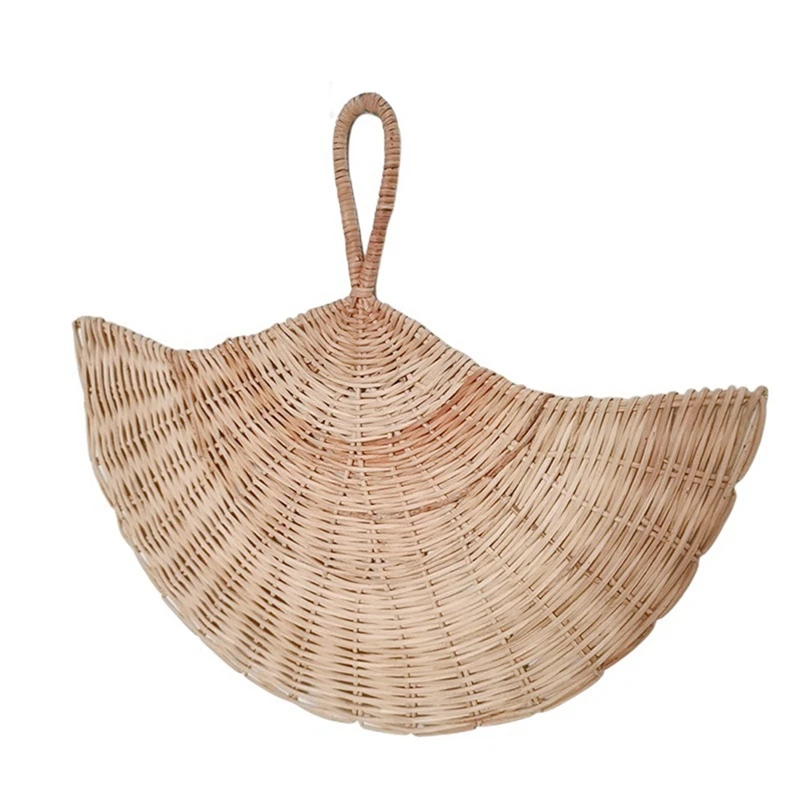 

Креативное настенное украшение из ротанга, поделки в стиле бохо, домашний Настенный декор, украшение для дома