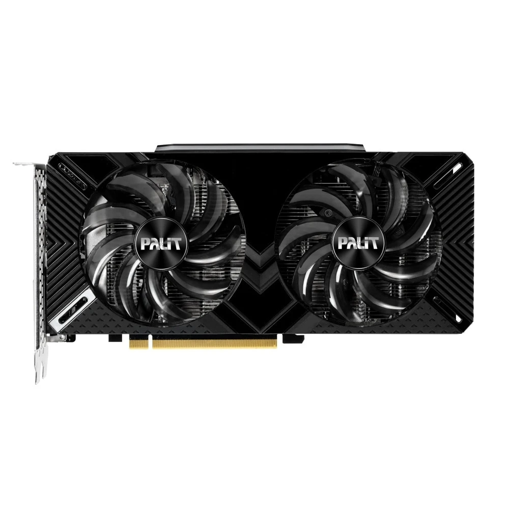 Видеокарта Palit Nvidia GeForce RTX 2060 Dual 12GB GDDR6 PA-RTX2060 NE62060018K9-1160C для компьютера, офисных компонентов, игрового ПК.