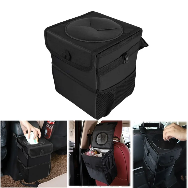 

Заднее сиденье автомобиля, вместительная водонепроницаемая сумка для хранения мусора из ткани Оксфорд