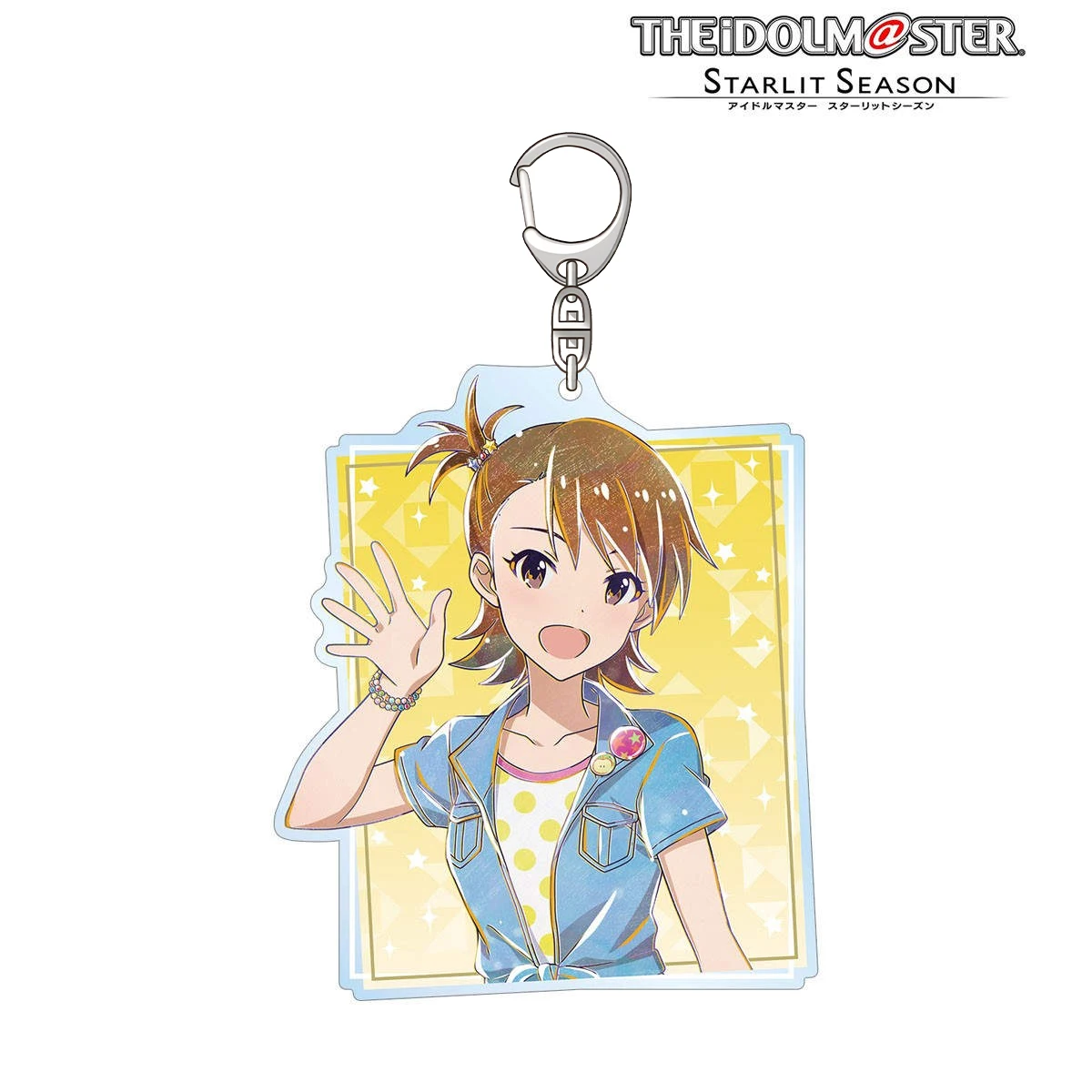 Фото Периферийный магазин аниме The Idolm@ster Miki Chihaya Yukiho Jougasaki Leon Kohaku Okuzora, акриловый брелок-подвеска, подарки около 6 см №2