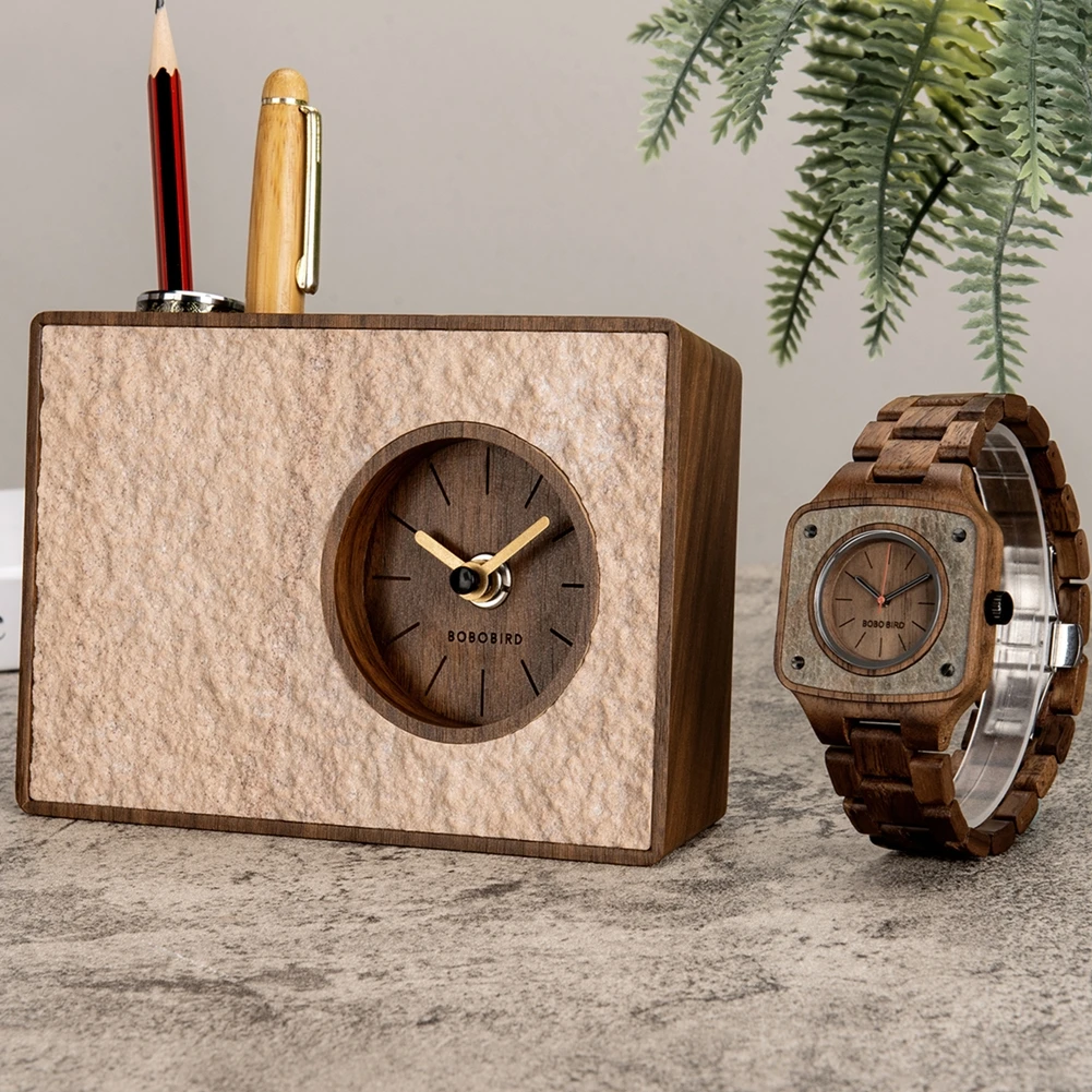 

Часы мужские кварцевые в стиле ретро, модные наручные, с мраморным рисунком, с японским механизмом, с деревянным ремешком