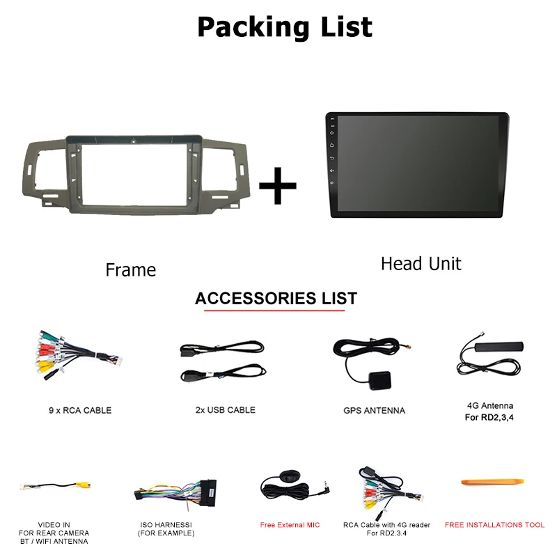 Автомагнитола roadivox Android для Toyota Corolla G Alitis 9 E120 2002 2006 GPS-навигация видео