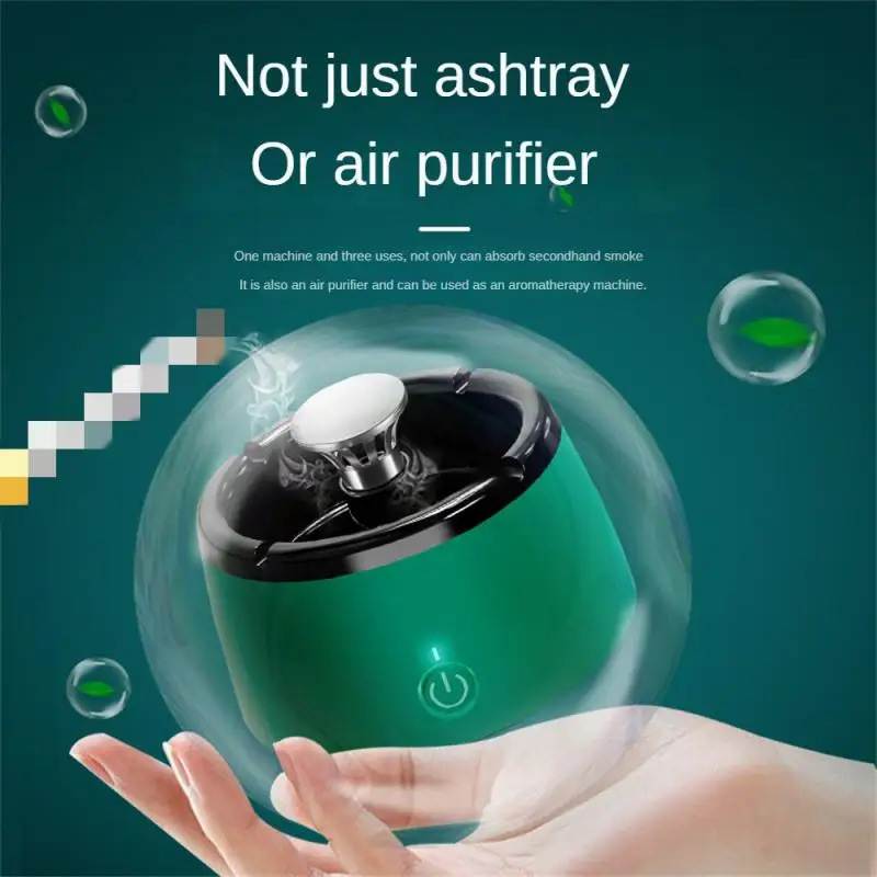 

Air Purifier Smart Ashtray Ashtray Anti-smoke Ashtrays Portable Ion Filter Ashtrays Purifier Charging Air Purifier Ashtray Smart