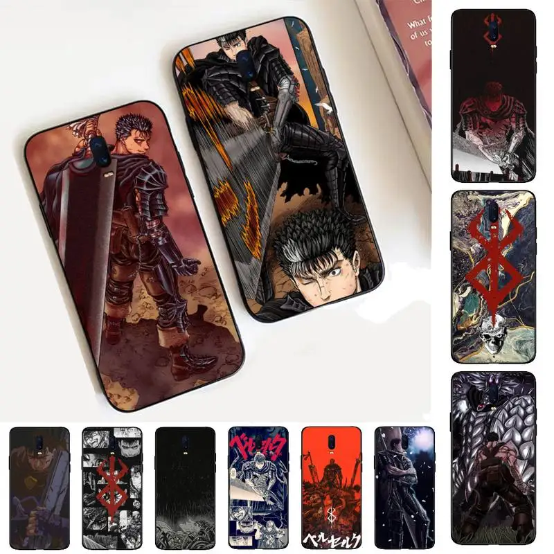 

Guts Berserk Japanese Anime Phone Case for Vivo Y91C Y11 17 19 17 67 81 Oppo A9 2020 Realme c3