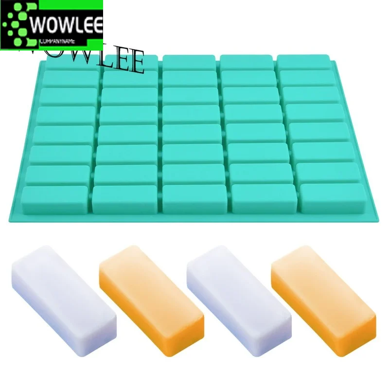 

Rectangle Soap Bar Mold Silicone Mold for DIY Home Soap Making Small Soap Molds Cake Mold Resin Molds Cake Molds Soap Mold