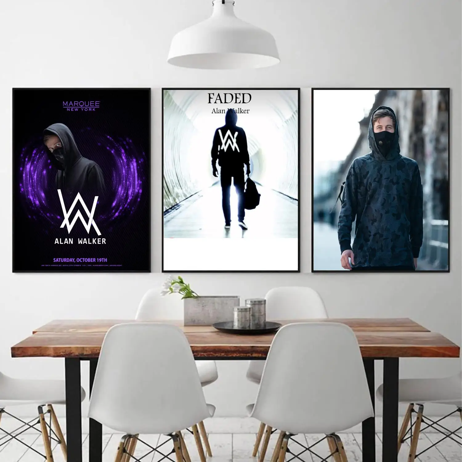 

alan walker poster 24x36 Wall Art Canvas Posters Decoration Art Poster Personalized Gift Modern Family bedroom Painting