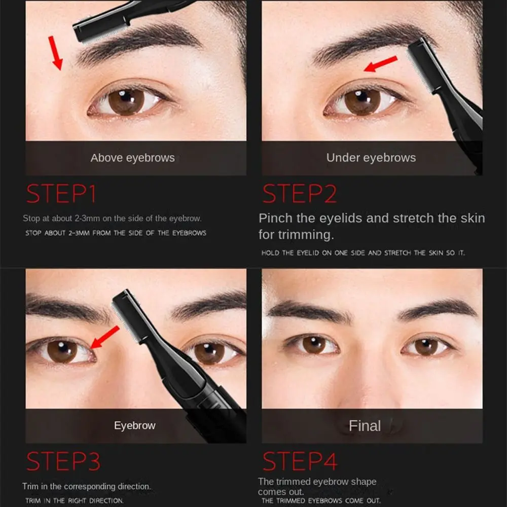 Формирователь бровей персональный набор расчесок для бритва лица электрический