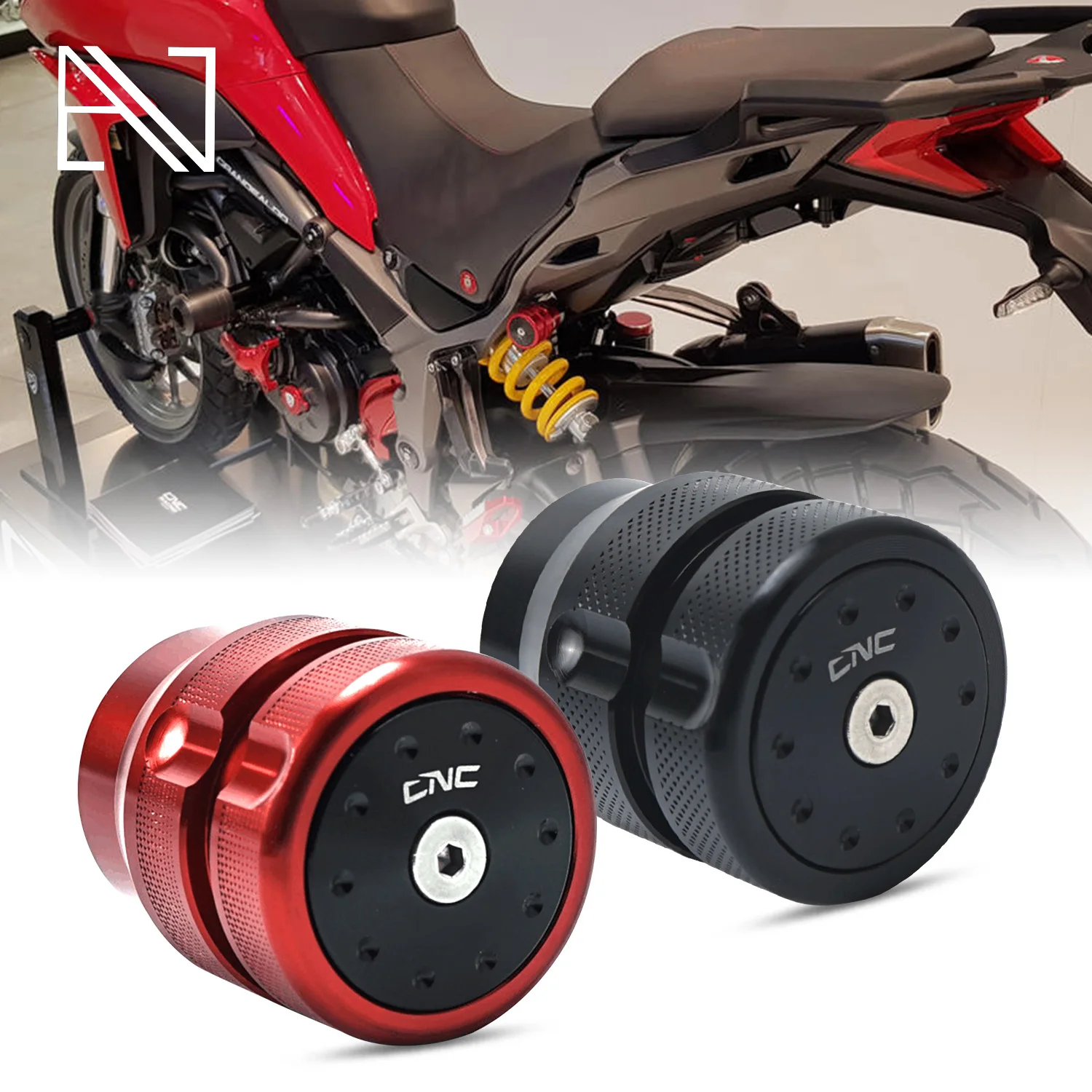 Motorcycle Rear Shock Preload Adjuster For MV Agusta Turismo Veloce 800 RC Rosso