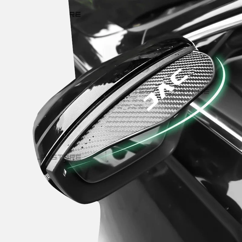 2 шт. Автомобильное зеркало заднего вида защита от дождя козырек защита от тени Универсальный Стайлинг для JAC S2 J3 Board JS2 S3 JS3 J2 S5 T8 Refine J5