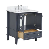 durable using imported pineplywood high end home bathroom cabinets and vanities