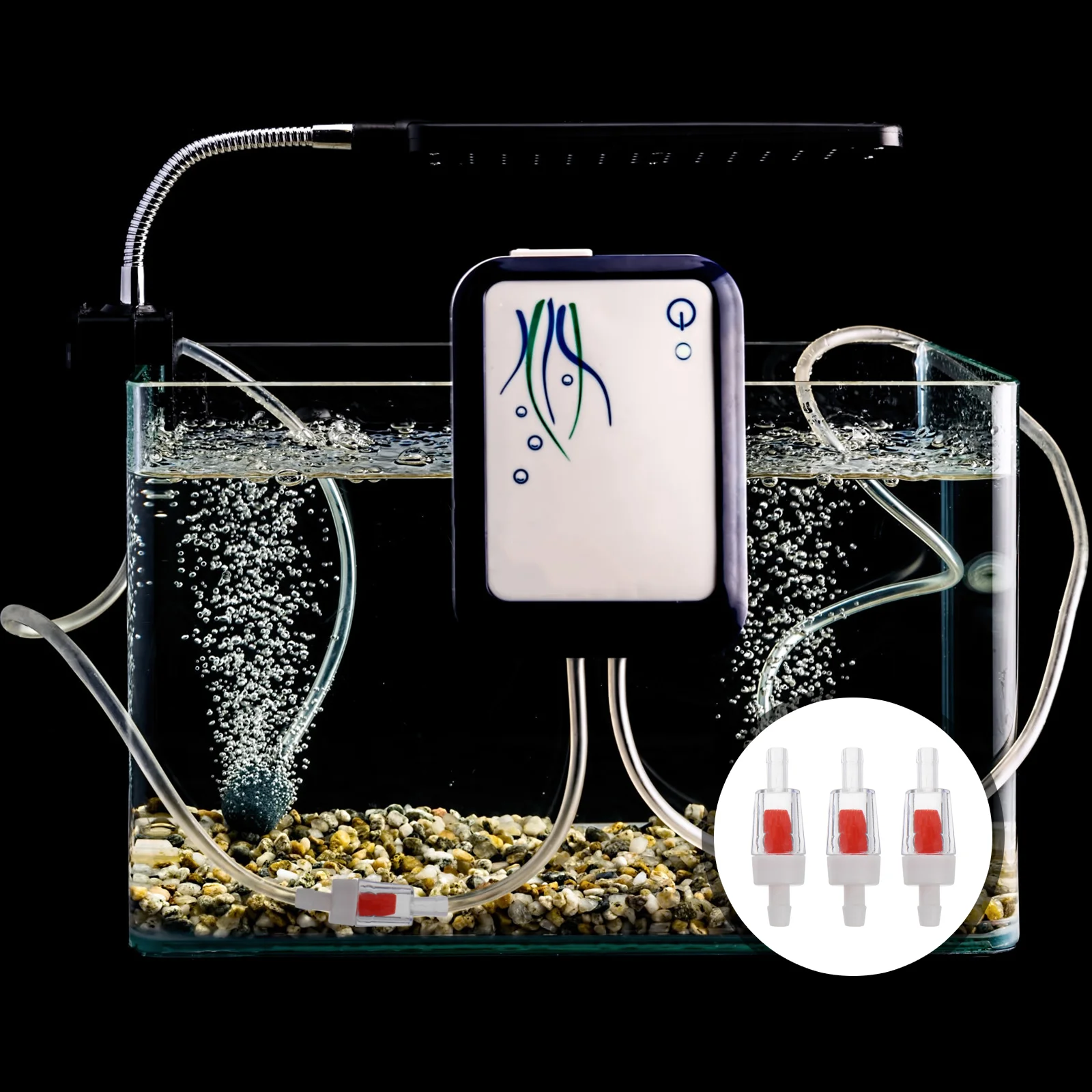 40 шт. обратный клапан воздушного насоса односторонние аксессуары для аквариума