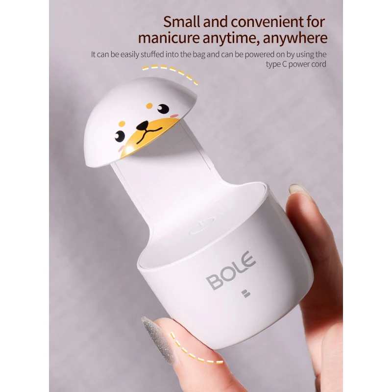 

Компактная лампа для дизайна ногтей, портативная лампа для ногтей с одним пальцем, бытовая быстросохнущая фототерапия, жареная лампа для но...
