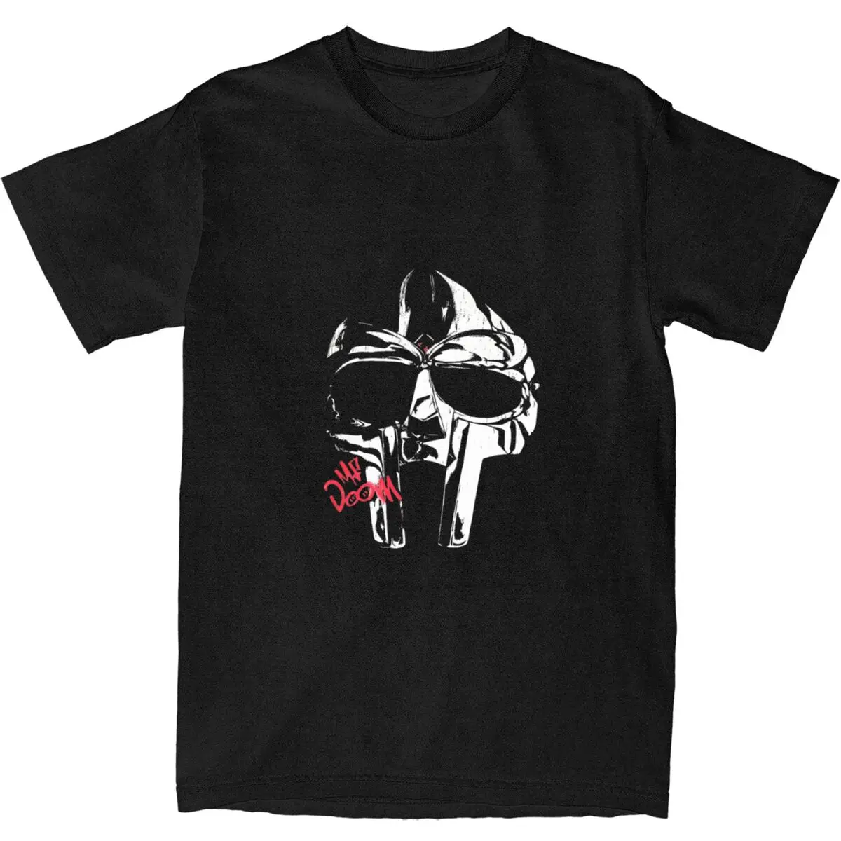 Футболка MF Dooms madvillain трендовые футболки с коротким рукавом забавная футболка