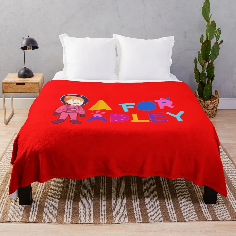 

a for adley Throw Blanket Quilt Blanket Luxury Throw Blanket