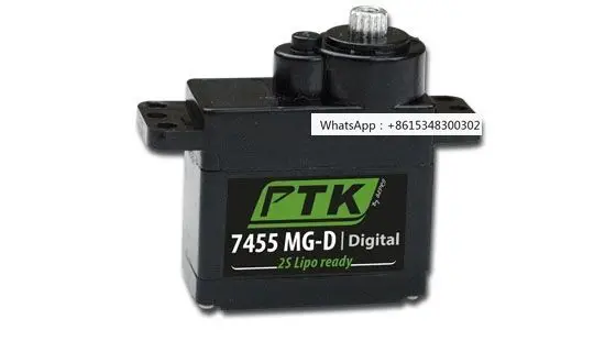 PTK 9g цифровой сервопривод 7455 металлическая Шестерня EPP самолет Дистанционное