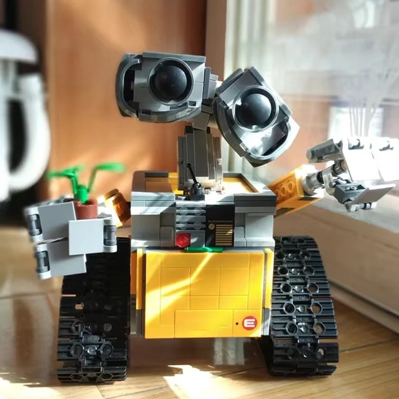 

687Pcs Wall E Classic Movie Robot DIY Building Blocks Plastic Toys Bricks Gifts for Kids Children Adult Wall-E Technical KAWAII