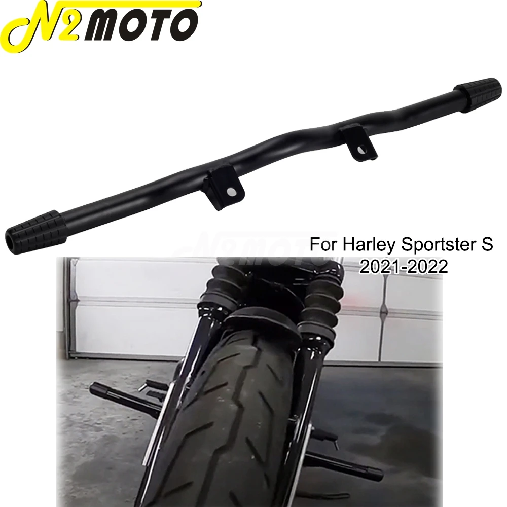 Motorcycle Highway Crash Bar Bumper Guards Frame Protection Wheel Axle Fork Sliders For Harley Sportster S 2021-2022 Accessories