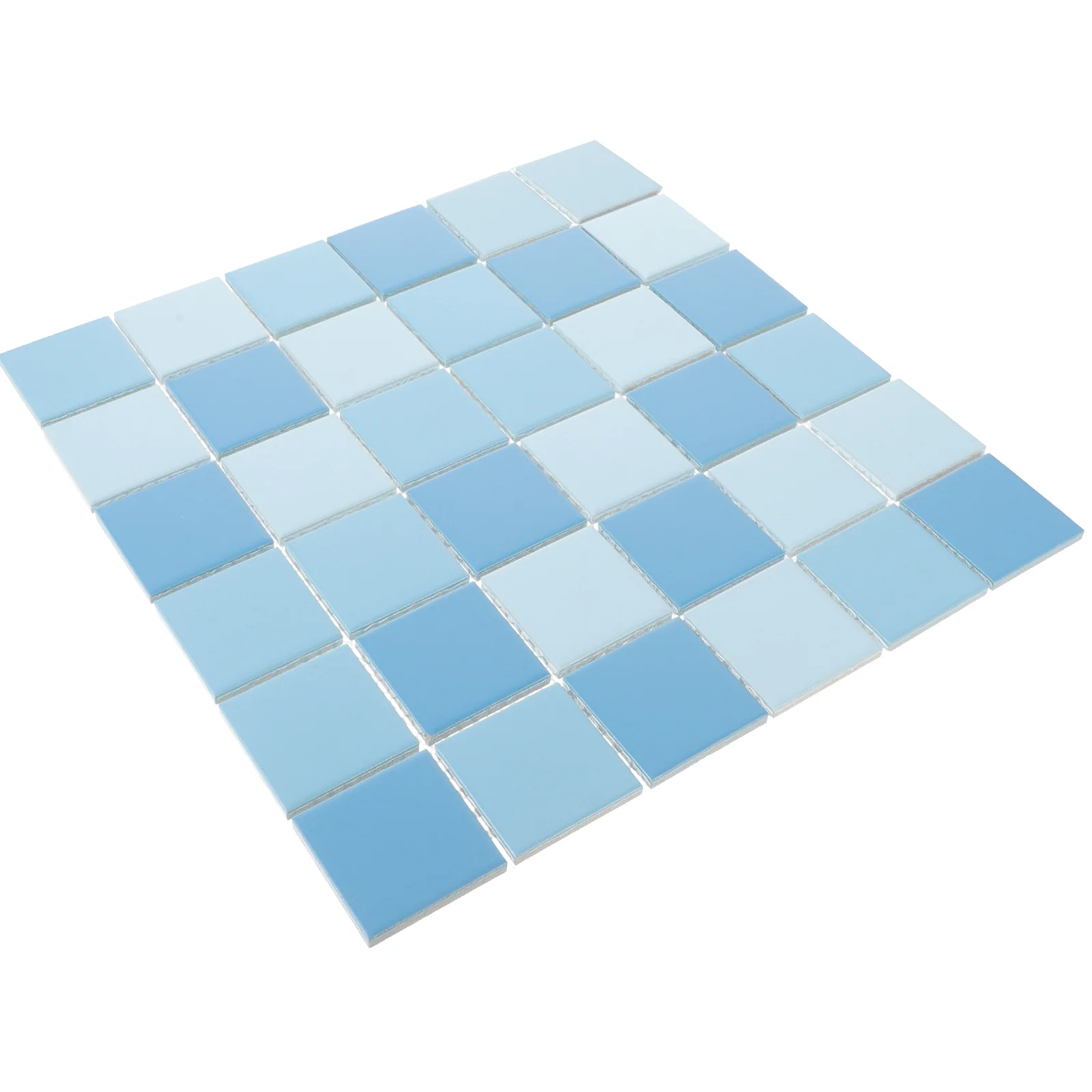 

11pcs Ceramic Mosaic Tiles Square Mosaic Tiles Swimming Pool Tiles Decorative Tiles