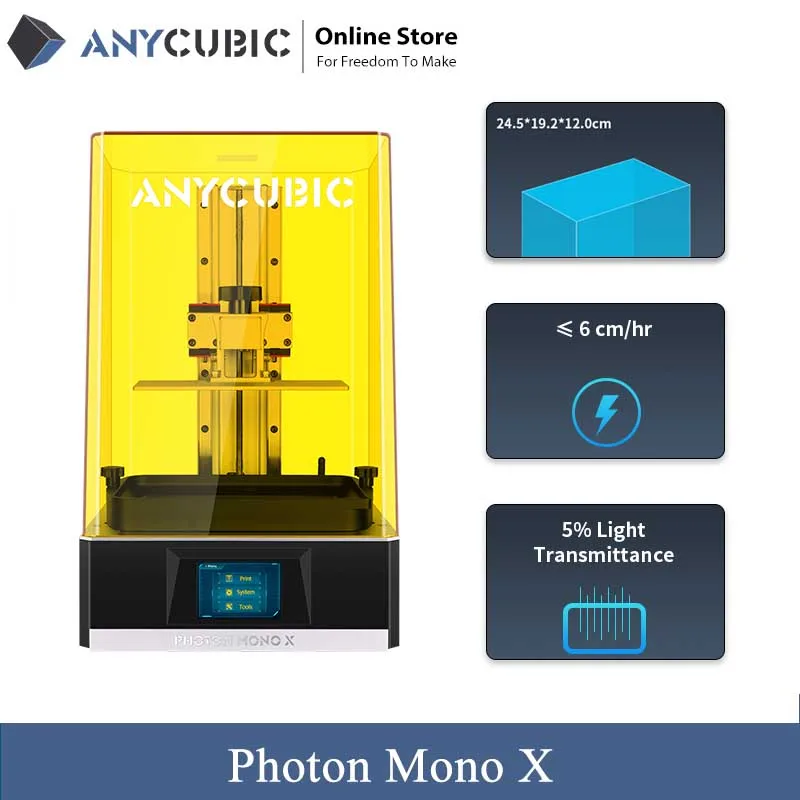 ANYCUBIC Photon Mono X 3D-принтер 8,9 